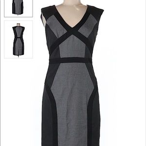 Black and grey dress